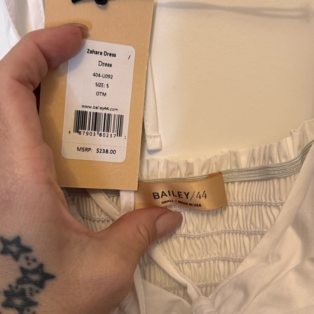 Bailey 44 White Zahara halter Dress - Picture 4 of 4